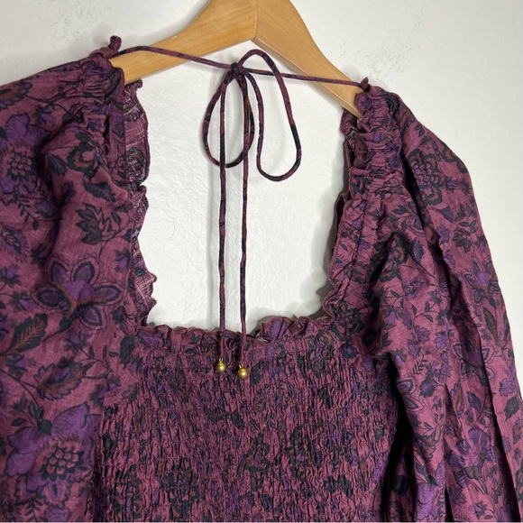 NWT Free People Smock It To Me Mini Dress Sz S - Picture 6 of 10